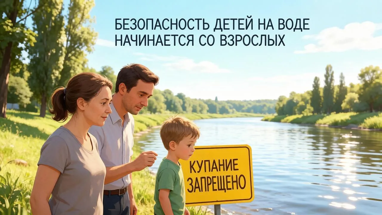 Безопасность детей на воде — ответственность взрослых