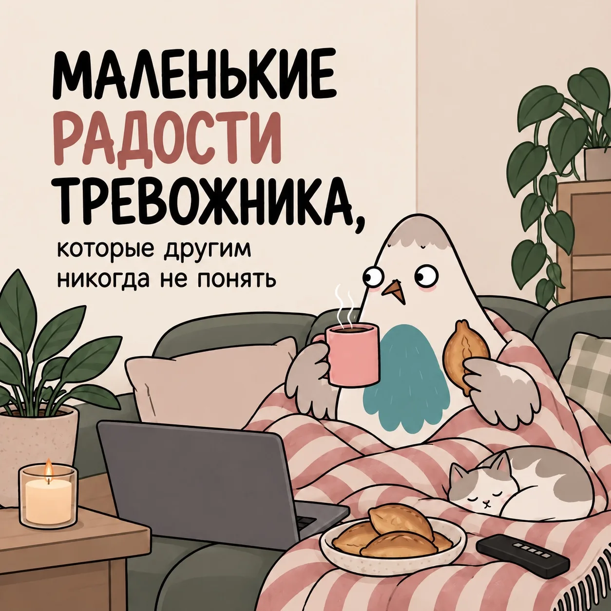 Тревожный мозг просто любит жить по принципу: «лучше подготовиться к тому, чего не случ...