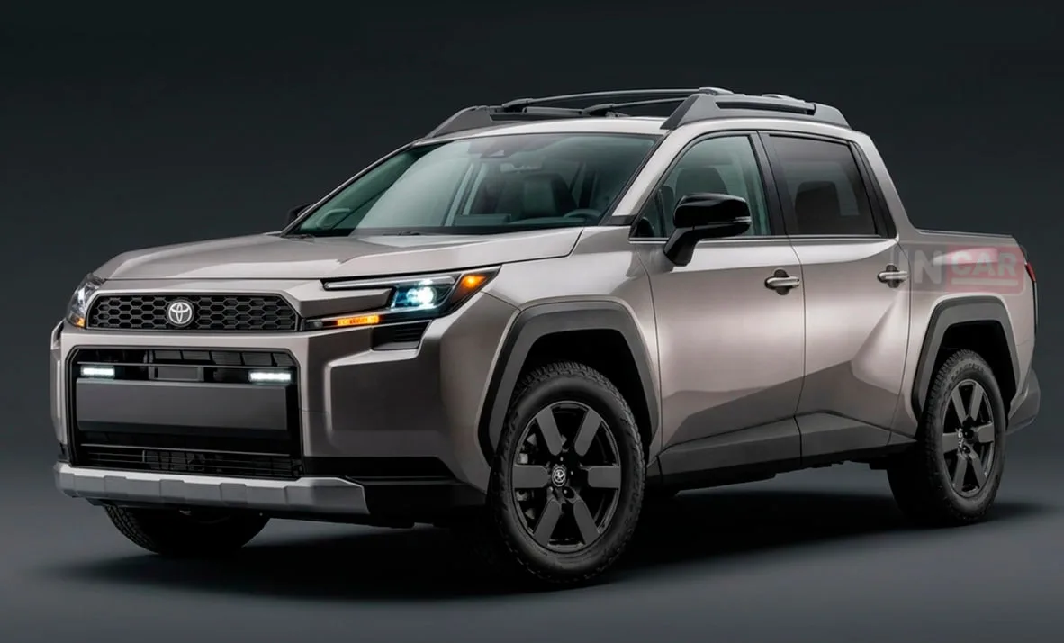 Toyota может выпустить пикап на базе RAV4  Toyota рассматривает выпуск компактного пикапа на базе но