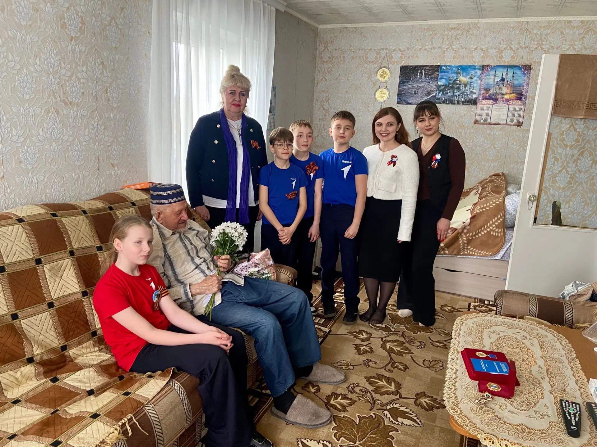 Школа с. Засечное:  101 весна ветерана: как юность и мудрость встретились в сердце Засечного В предд