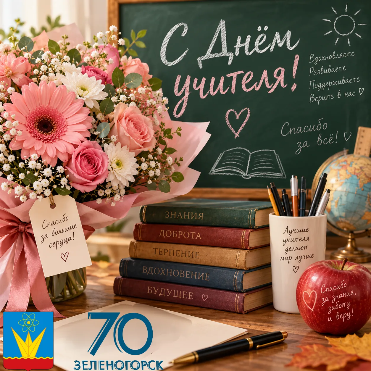 Сегодня свой профессиональный праздник отмечают учителя