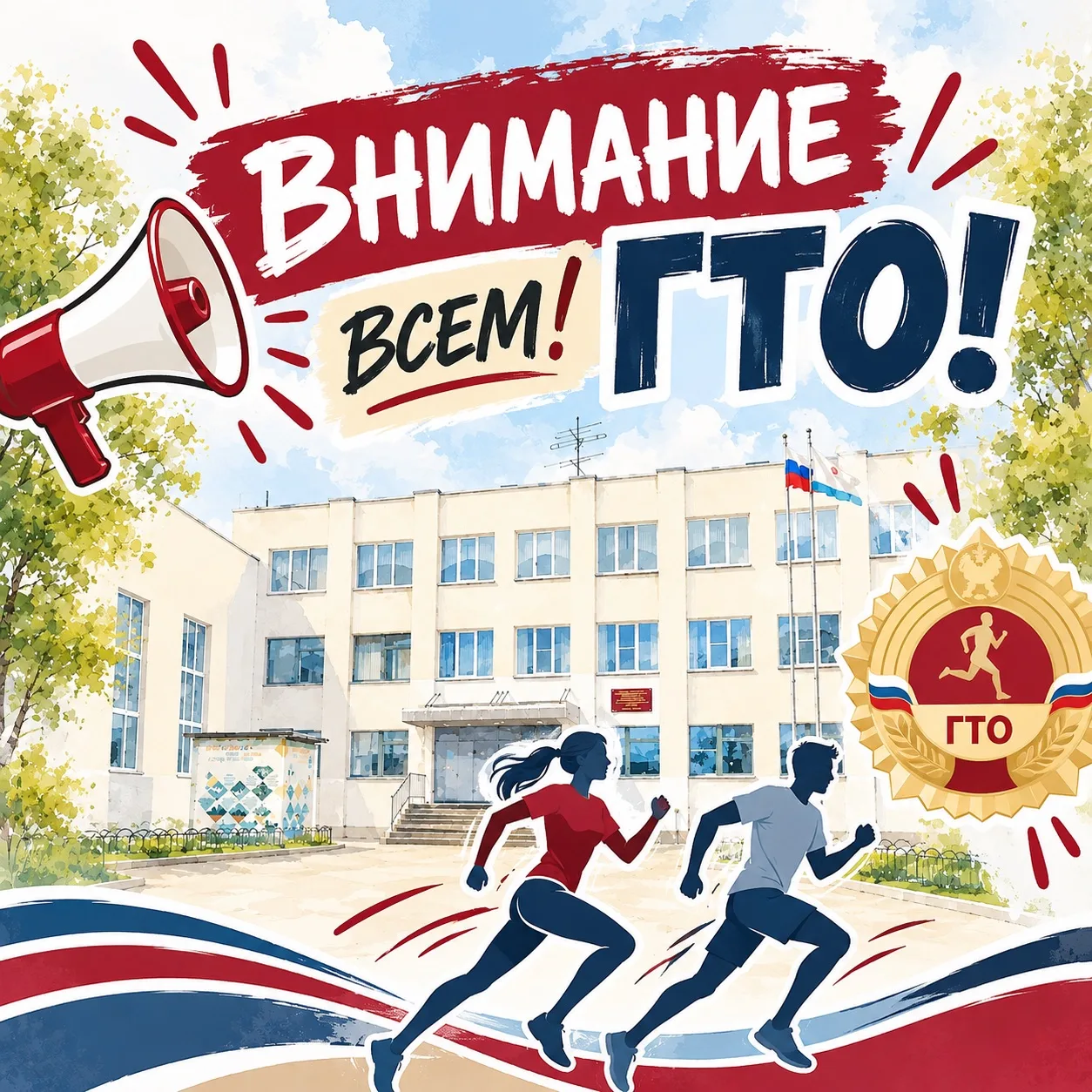 ВНИМАНИЕ ВСЕМ! ГТО!!!