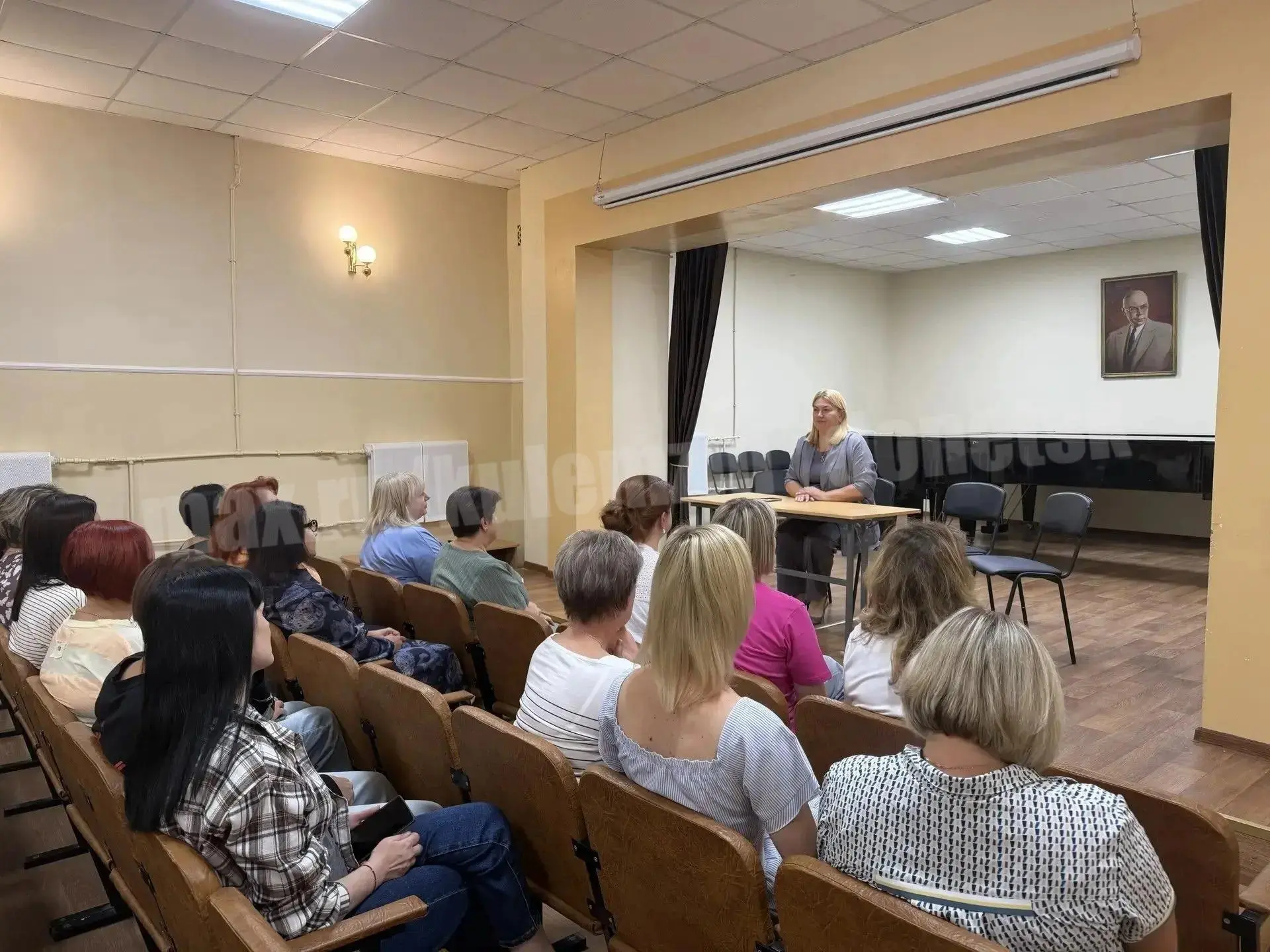 ⚡️ В Ворошиловском районе состоялась встреча с трудовым коллективом Централизованной бу...
