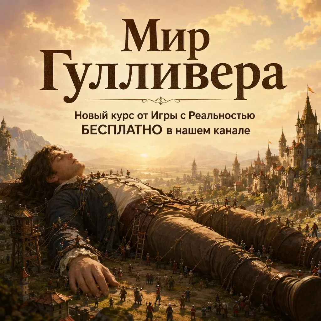 ‍🚀Внимание, путешественники! «Игра с Реальностью» объявляет новый маршрут — в мир Гулливера!

После