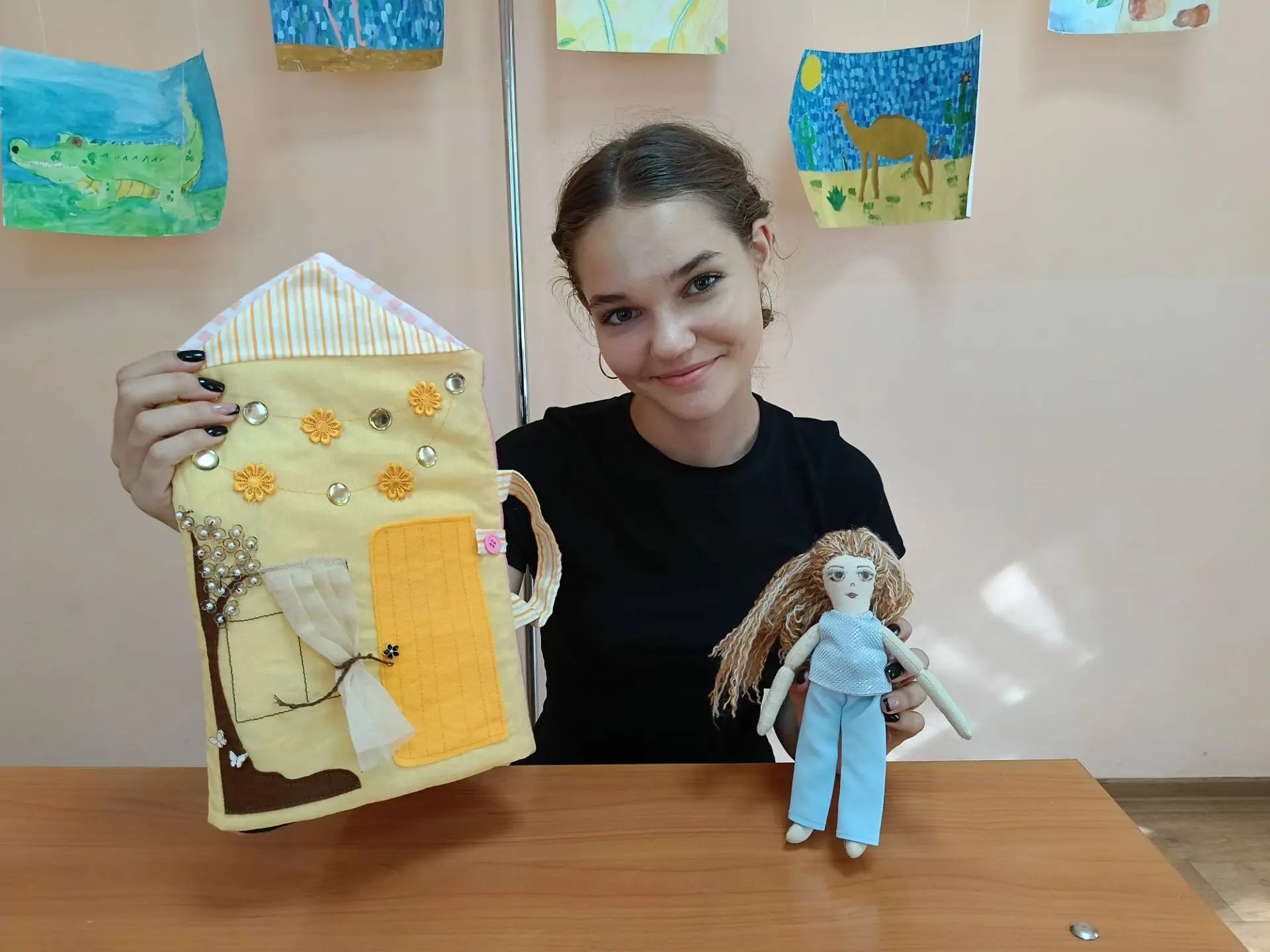 Завершились занятия в творческой семейной мастерской «Иголочка и ниточка» (второй поток...