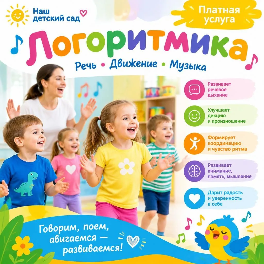 🎉 На занятиях по логоритмике — столько открытий! 🎉