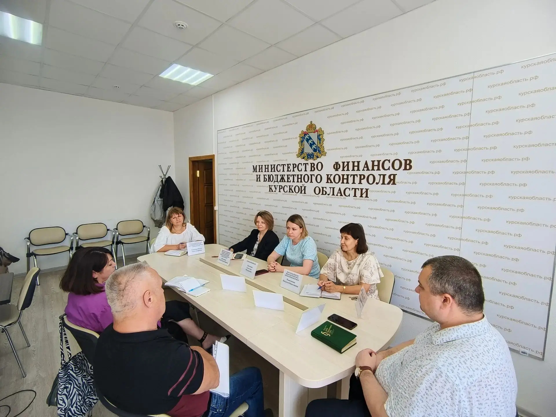 📅15 июня 2026 года в Министерстве финансов и бюджетного контроля Курской области состоялись рабочее