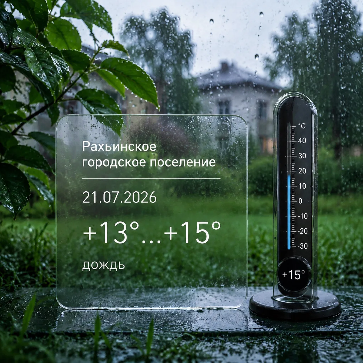 Доброе утро, Рахьинское городское поселение! ☔