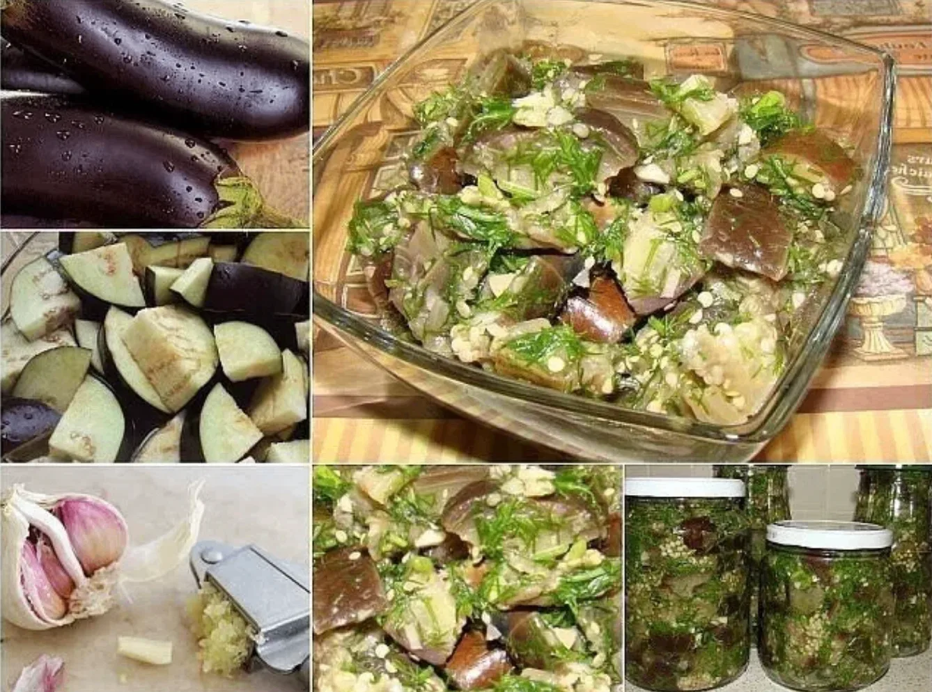 Баклажаны "Закусочные" 🍆