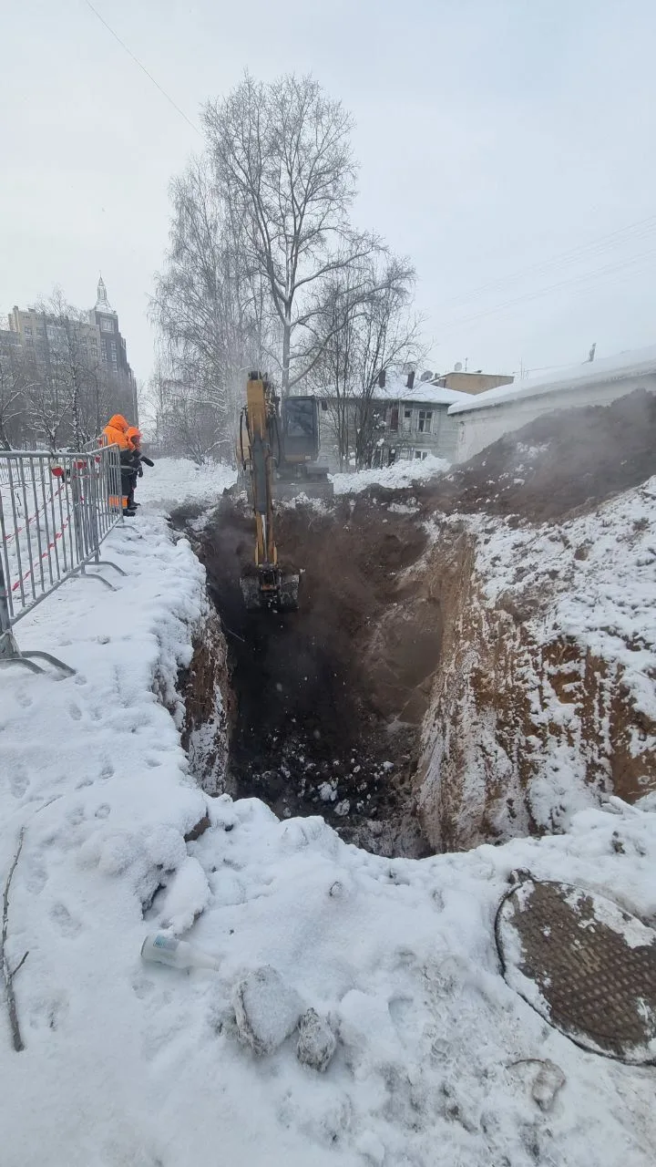 🛠 Начались работы по реконструкции существующих канализационных сетей  от К-1 до главного канализаци