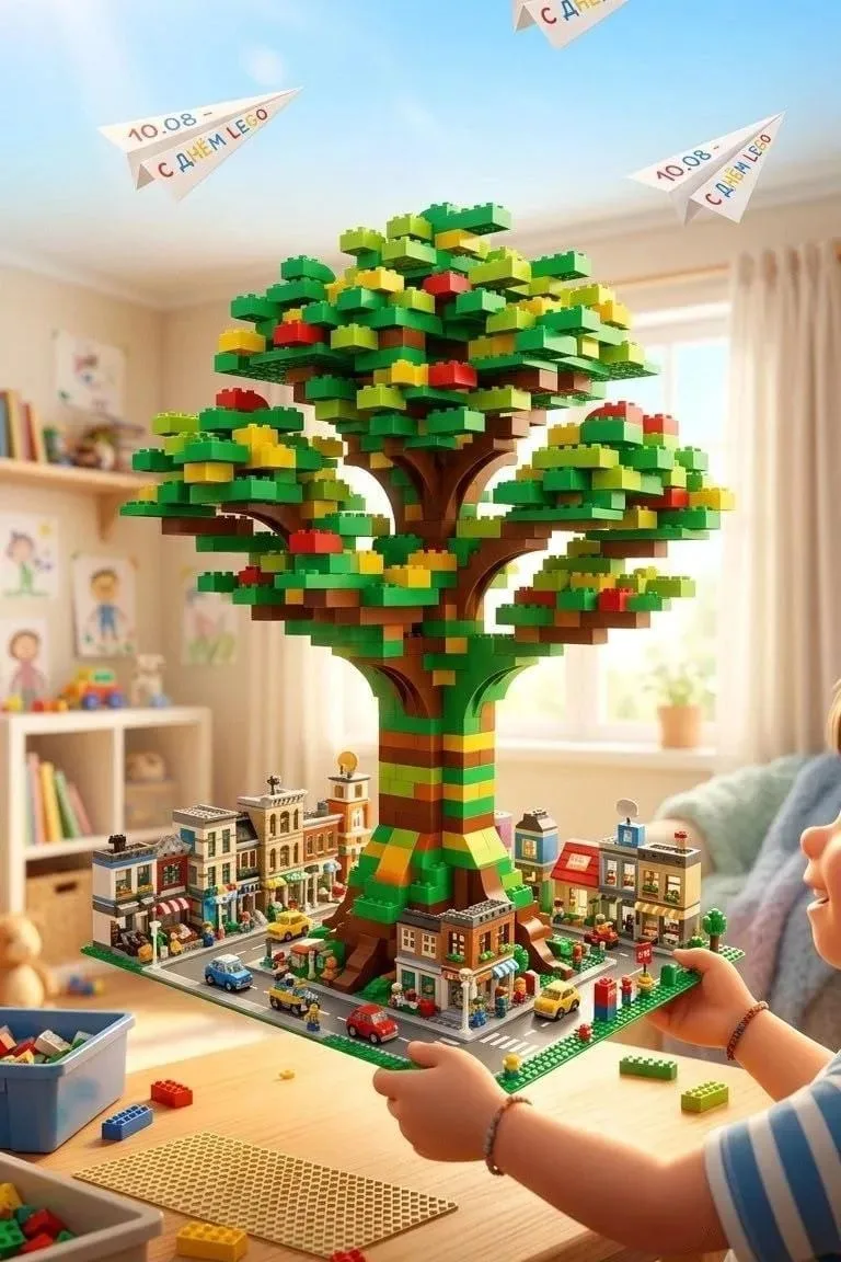 10 августа  прошёл Всемирный день LEGO.