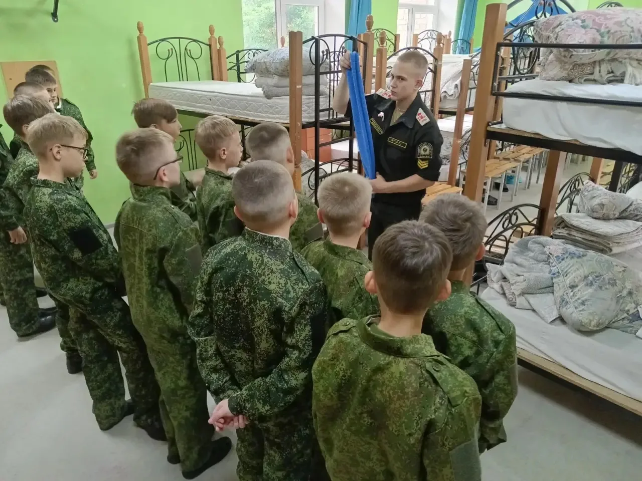 ☀️Сегодня в КОУ ВО «Михайловский кадетский корпус» начались учебные сборы с воспитанниками набора 20