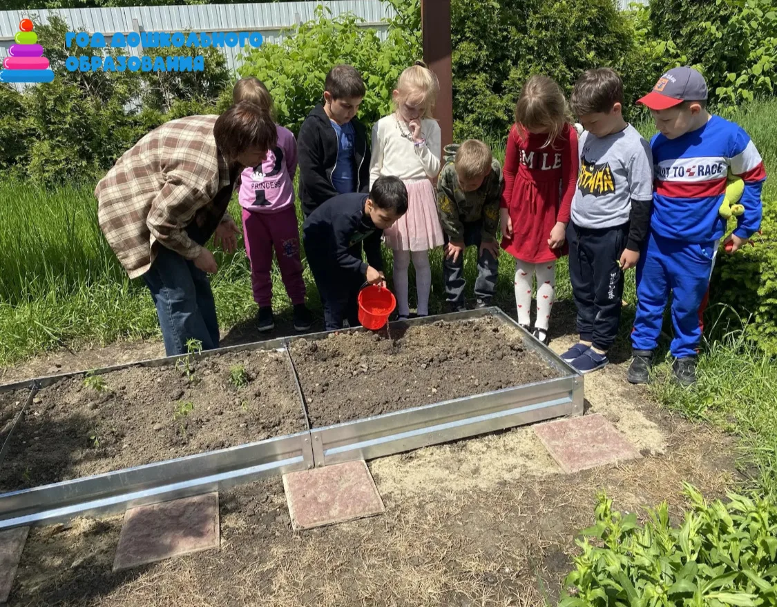 🌱 Мини‑огород на участке детского сада: учимся, растим, наблюдаем! 🌱