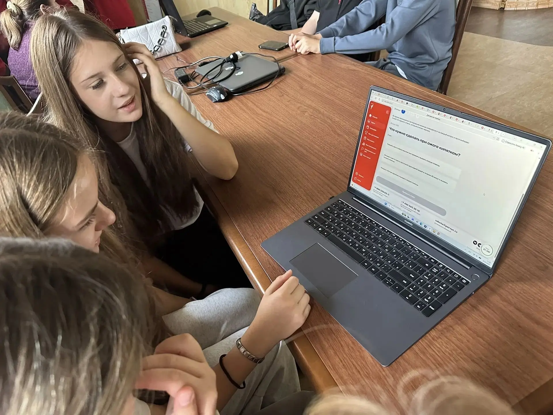8 «В» — в деле! 🚑