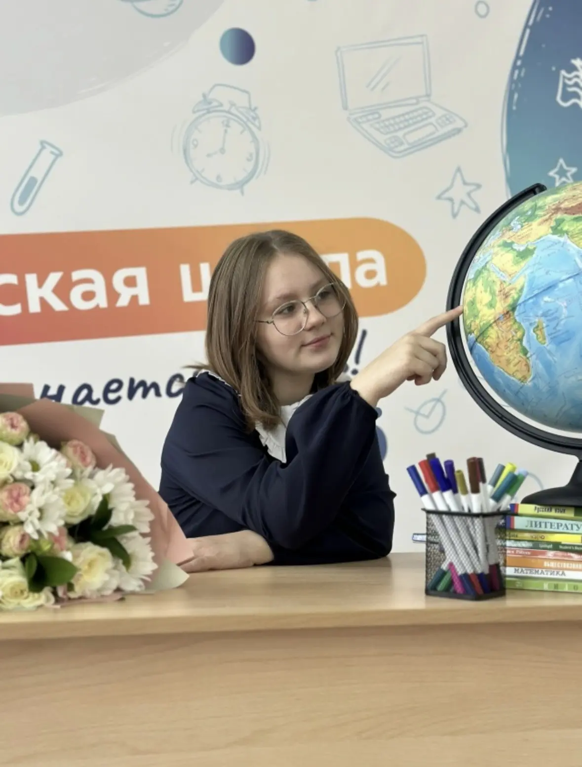 🎨 Об одарённой ученице 7 «В» класса

🏫 В 7 «В» классе учится Олеся — ученица, чей художественный т