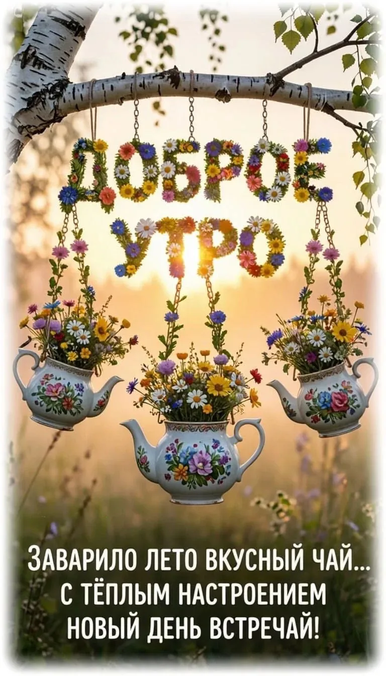 #доброеутро ☕️

☀️ Наступила середина недели, и это не может не радовать! 🥳
🥰 Желаем всем провести