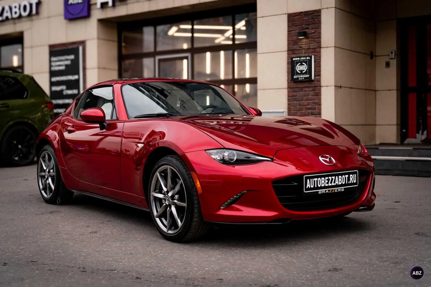 Mazda MX-5: оклейка защитной полиуретановой плёнкой