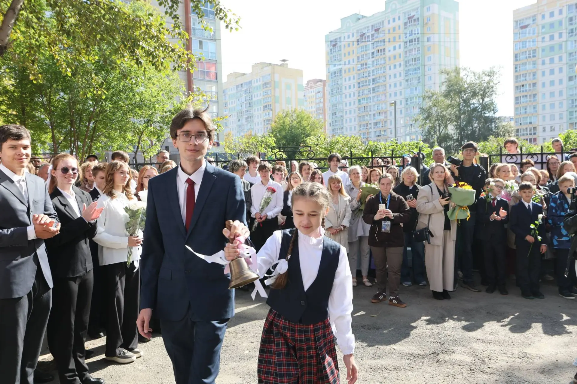 После капитального ремонта открыли сегодня Томский физико-технический лицей – один из ф...