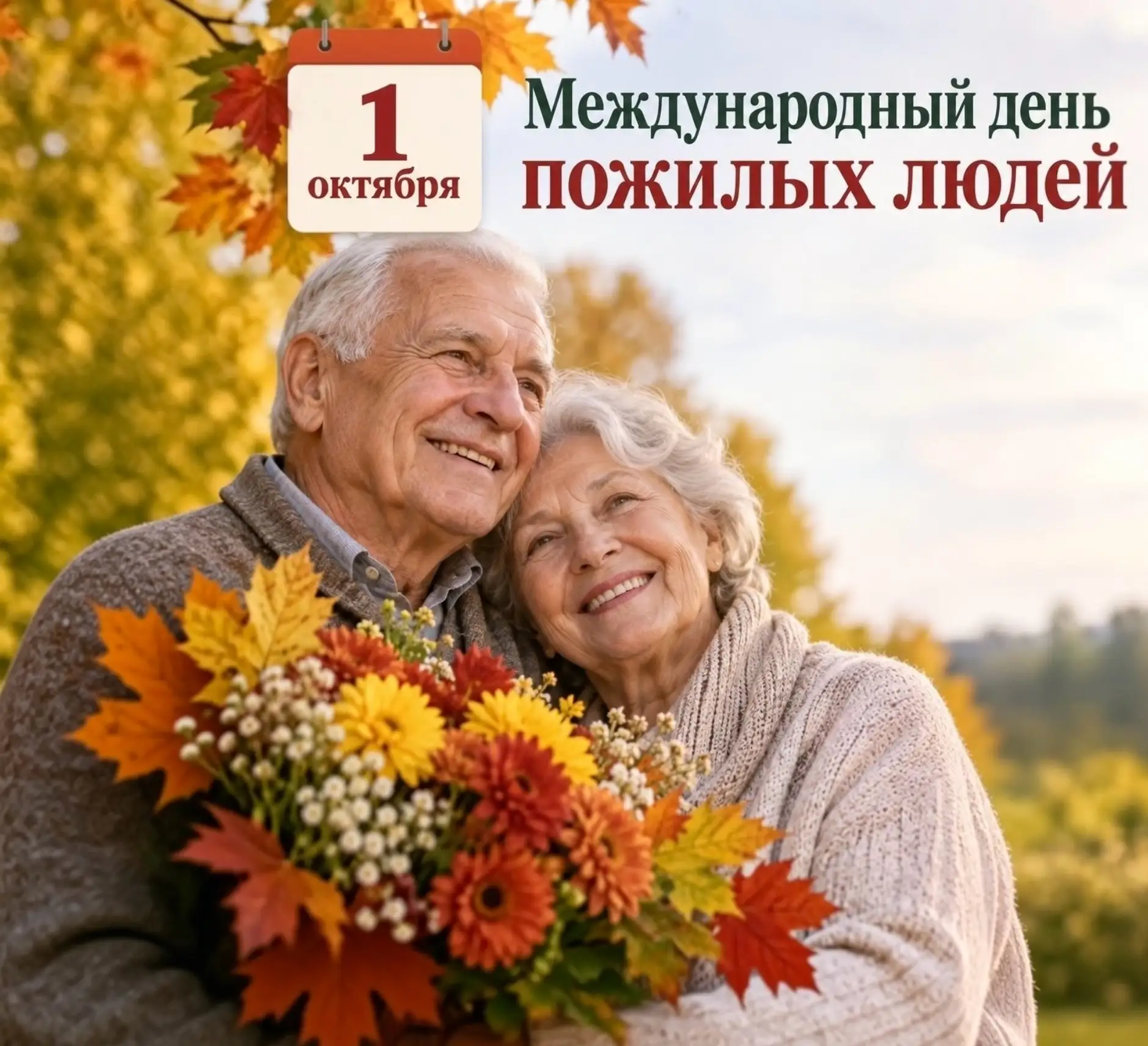 1 октября - Международный день пожилых людей!