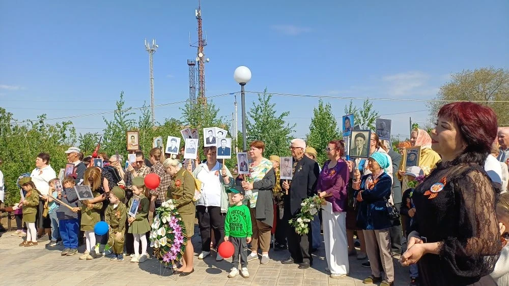 В минувшую субботу 9 мая, в селе Трудфронт, в парке «Дружба народов», состоялся торжественный митинг