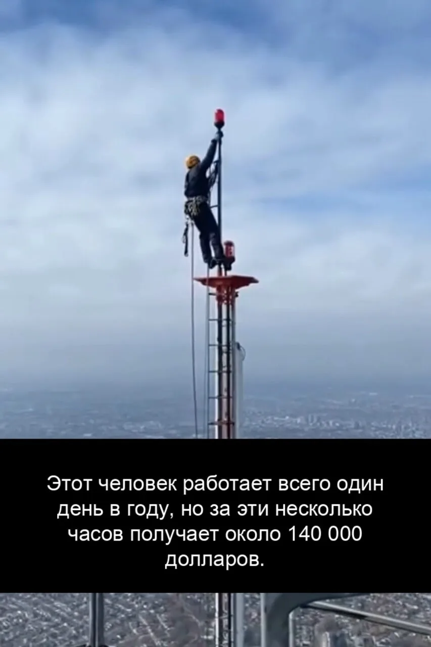 1 - Самая странная работа в мире может длиться всего несколько часов. Со стороны это вы...