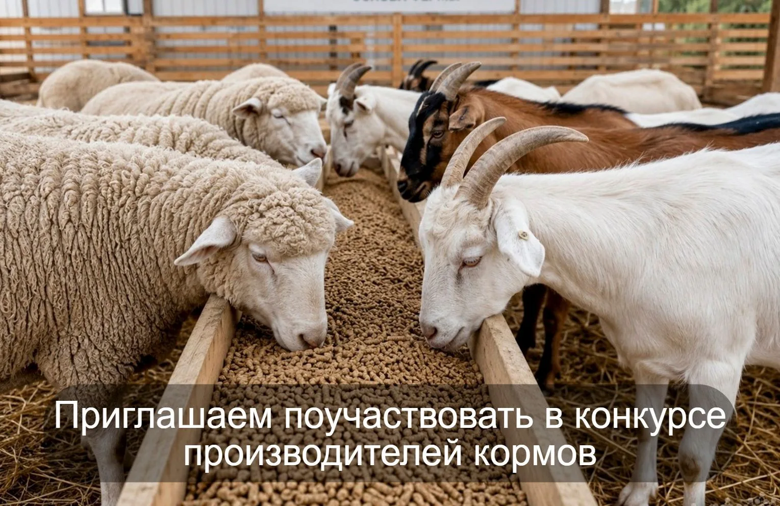 Стартовал приём заявок на конкурс производителей кормов и кормовых добавок