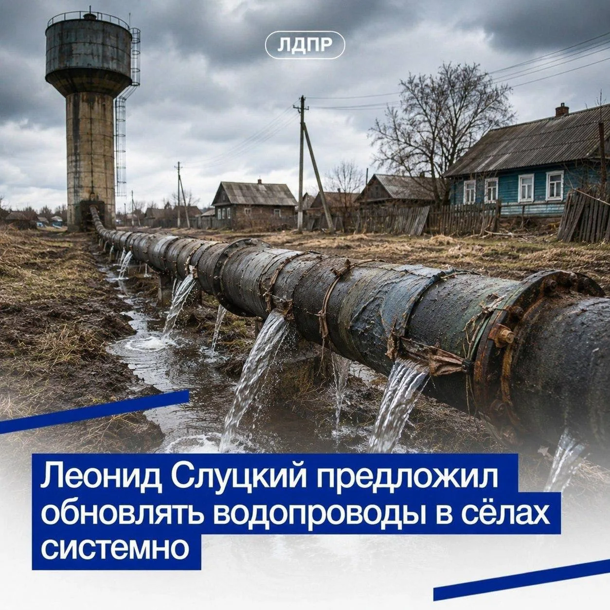 ❗️ В XXI веке российские сёла всё ещё остаются без воды