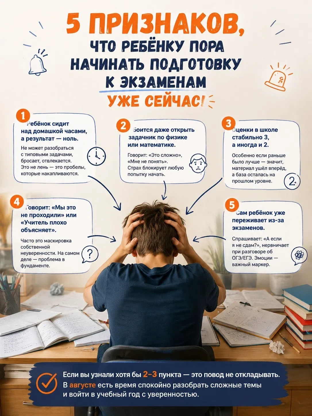 Как понять, что ребёнку уже нужна помощь