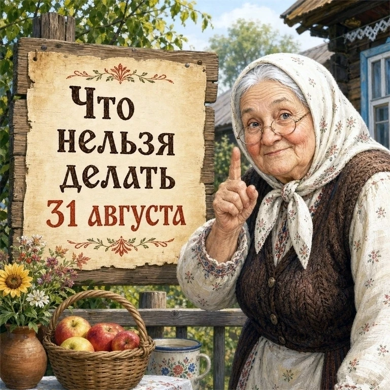 🚫 Что нельзя делать 31 августа