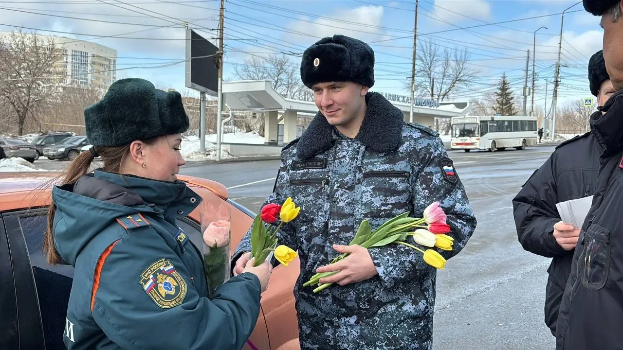 В канун Международного женского дня сотрудники Главного управления Федеральной службы судебных прист