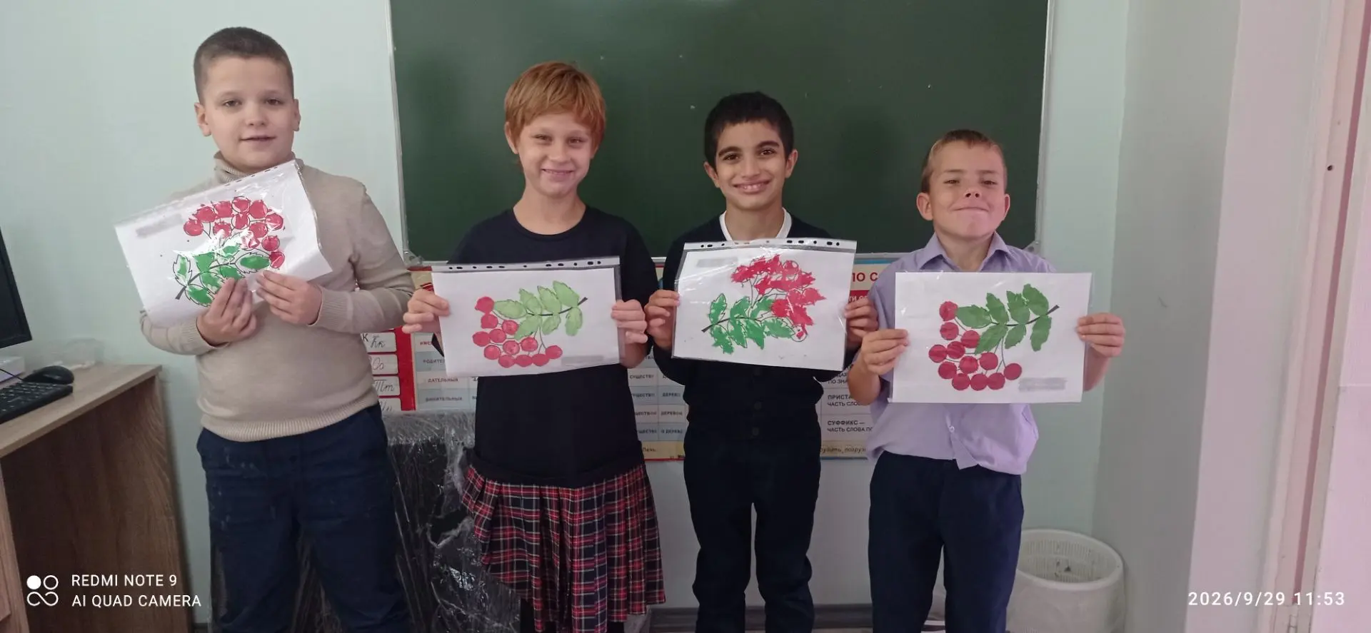 Урок технологии в 4 «С» классе: рисуем пластилином