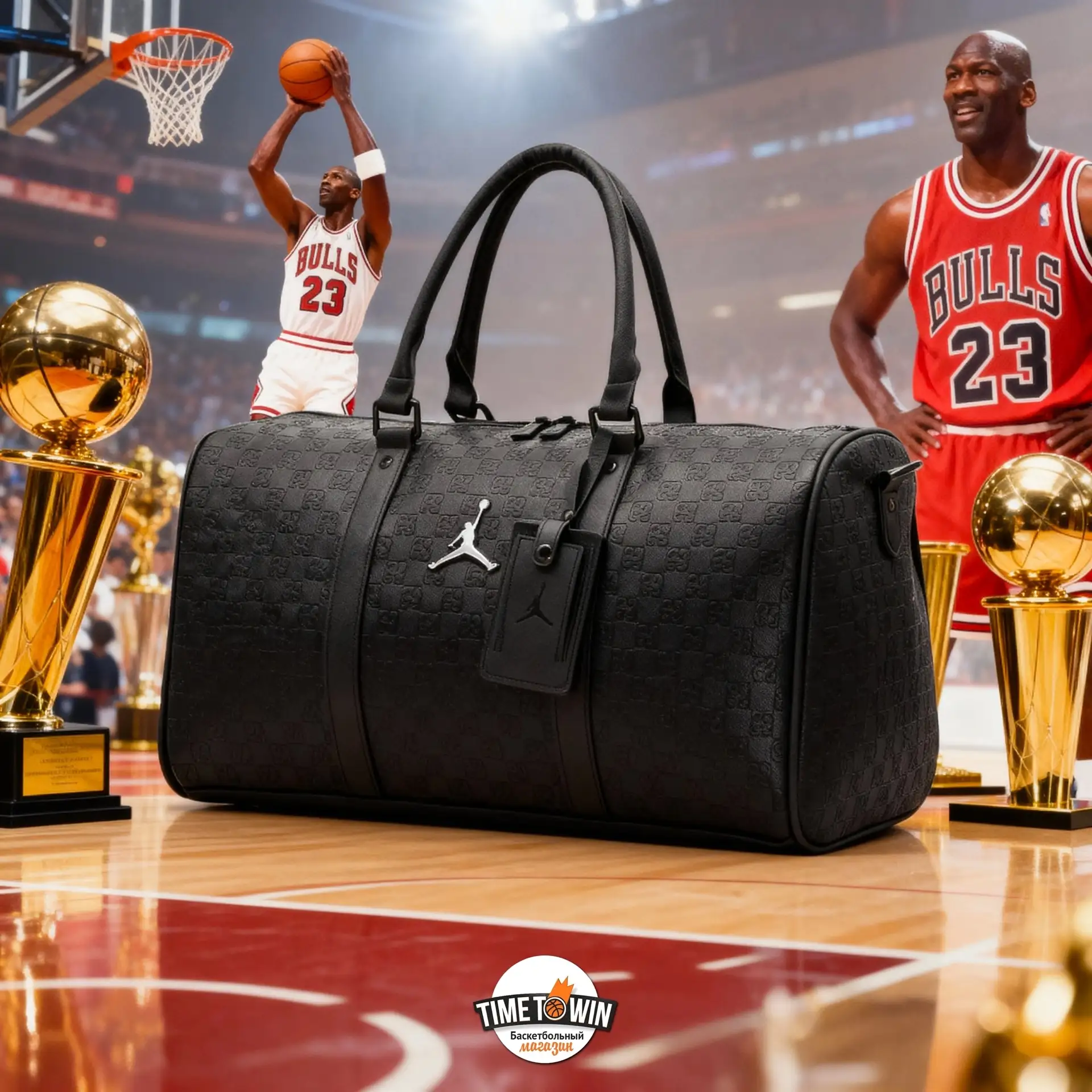 Сумка Jordan Monogram Duffel Bag Black