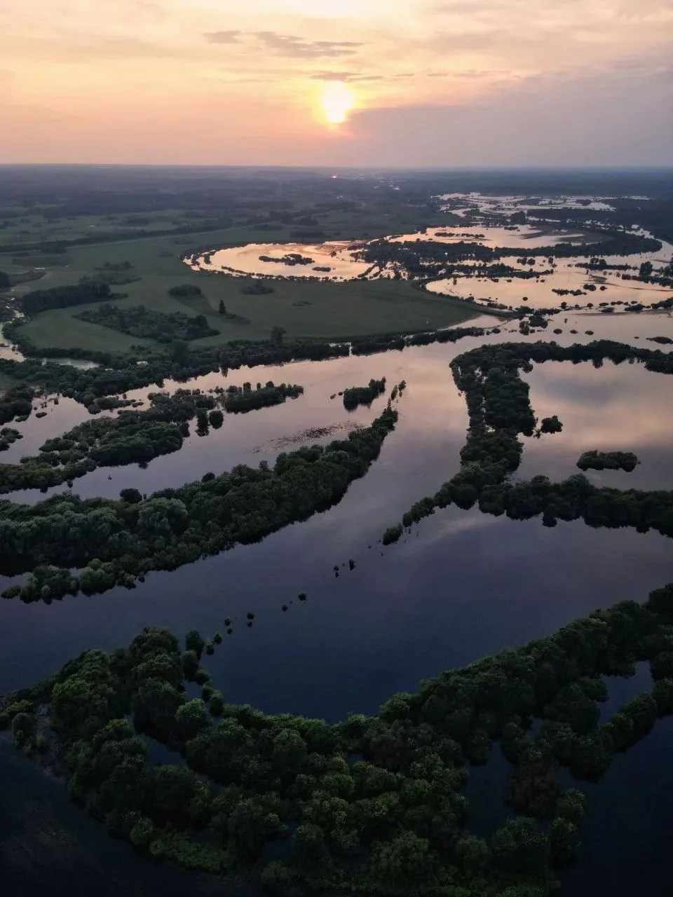 🏞 Река Ница разлилась