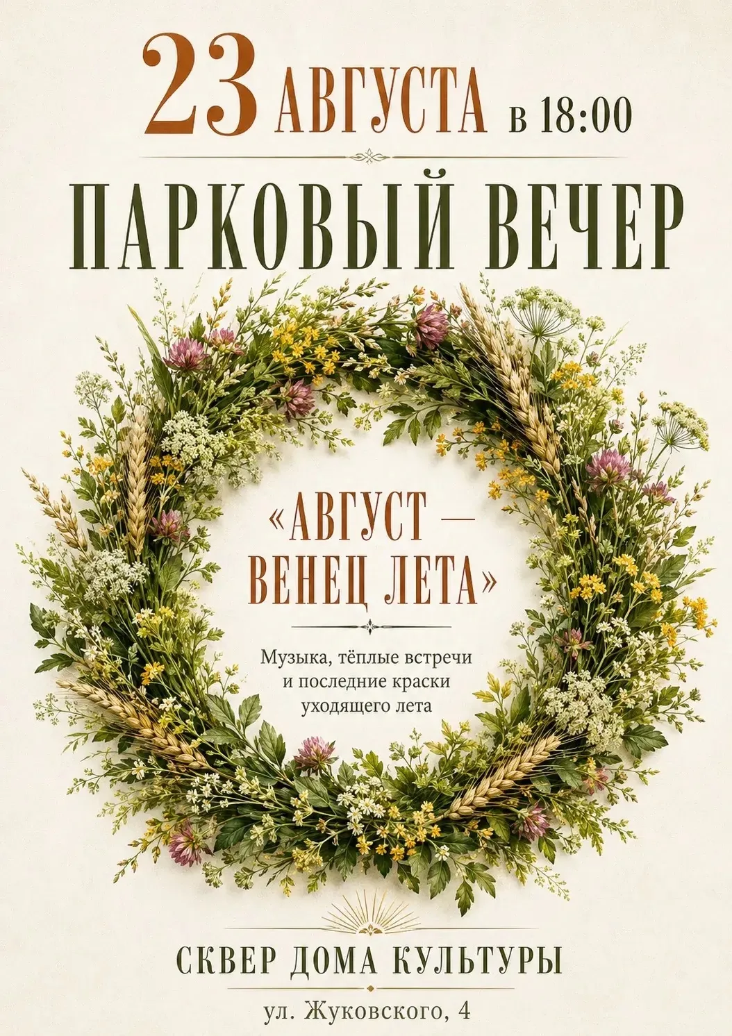 Парковый вечер