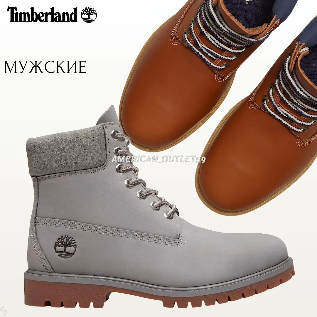 🇺🇸Мужские водонепроницаемые ботинки Timberland® Heritage 6 дюймов
