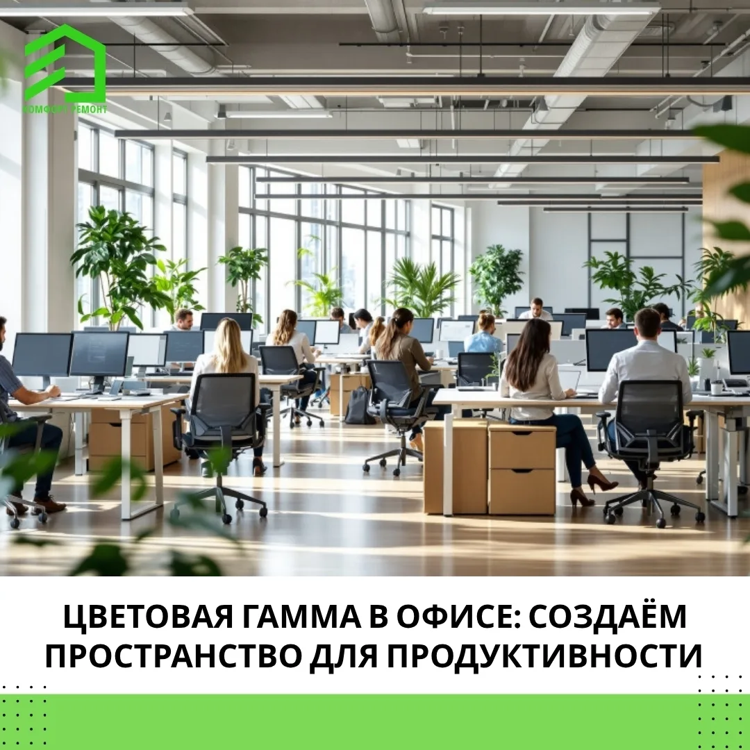 Грамотно подобранные цвета в интерьере офиса не просто радуют глаз — они реально влияют...