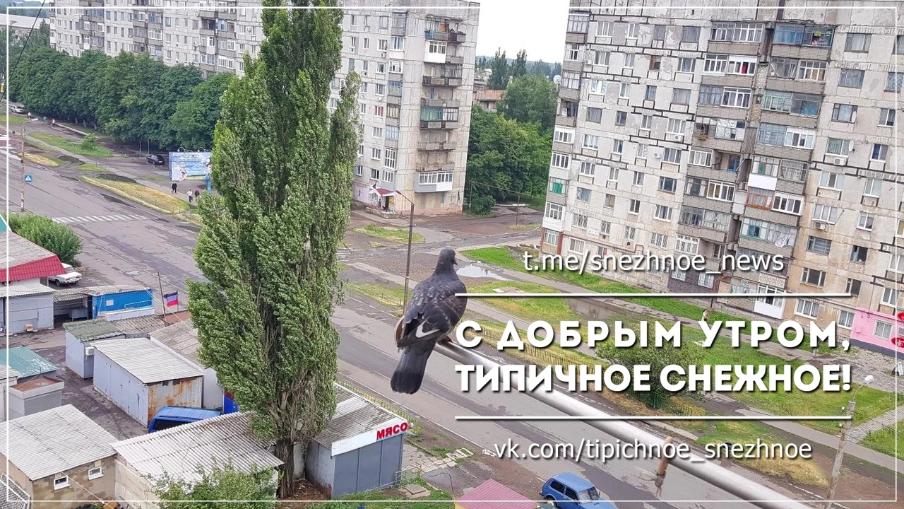 с добрым утром, снежнянцы! ❤️