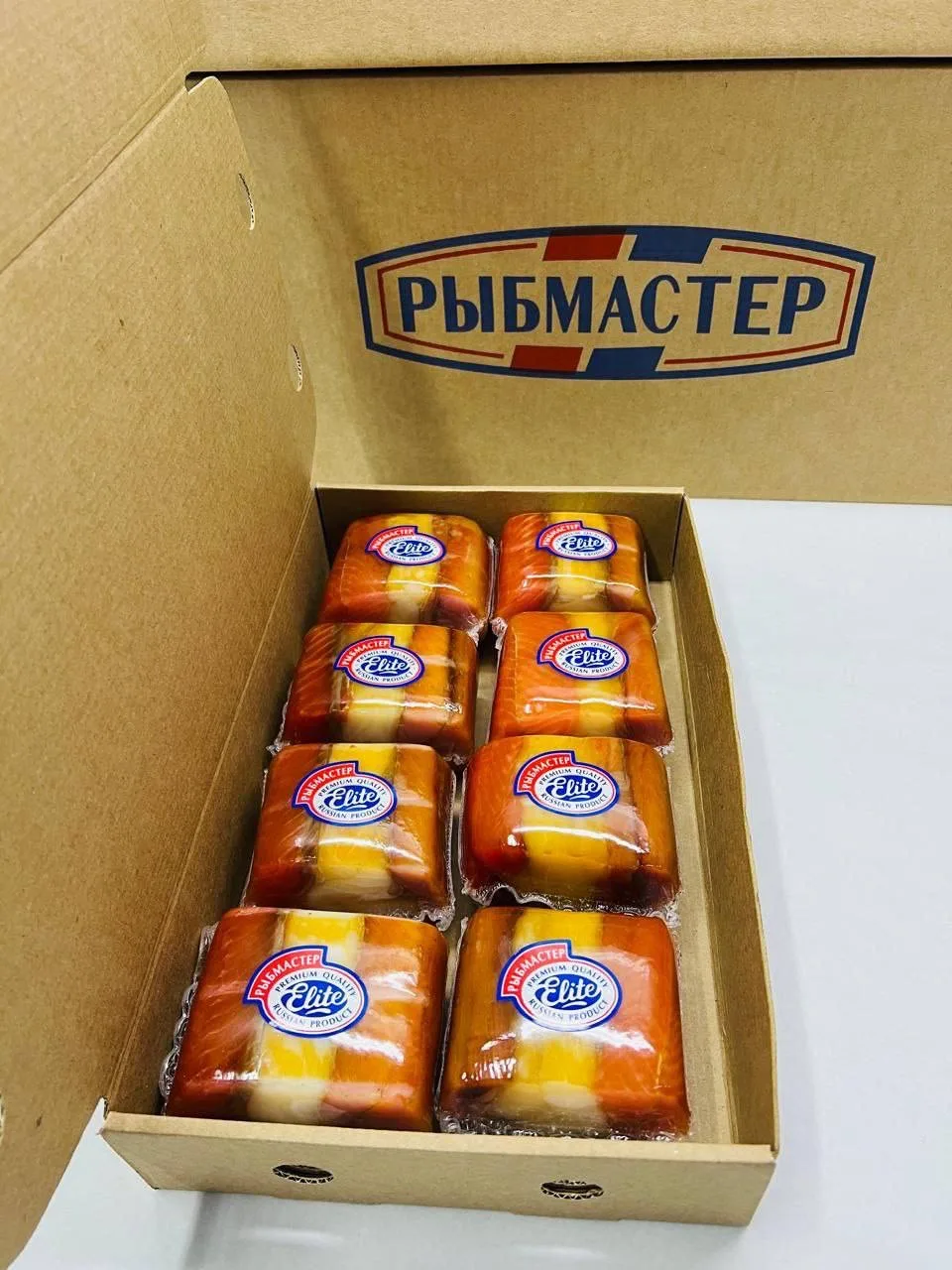 🔥Крафтовое производство!🔥 Удобная упаковка! Рулет рыбный х/к "Деликатесный" в/у (кета + форель + мас