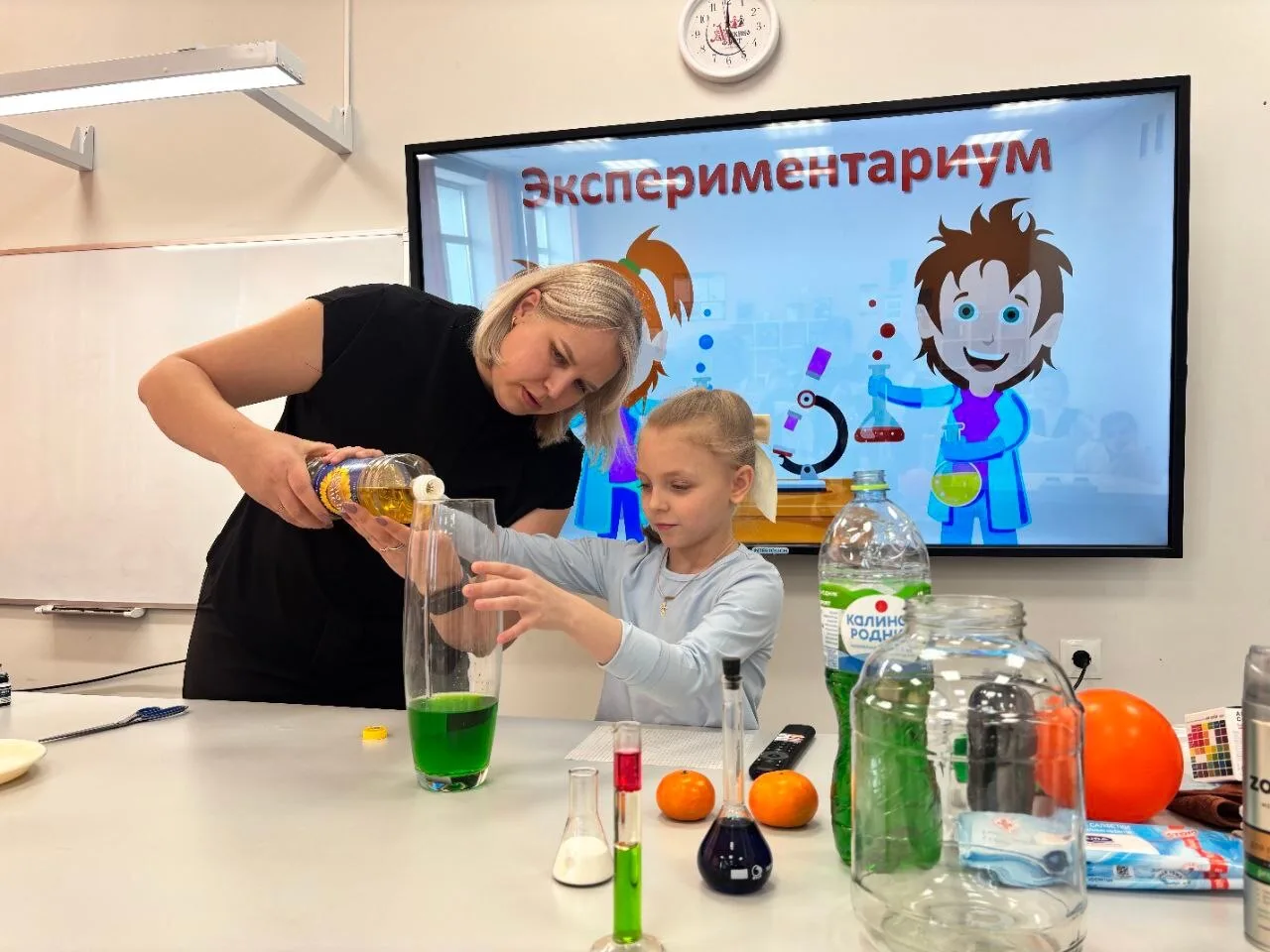 🧪 Увлекательное путешествие в мир науки для учеников 2А класса!!!   Сегодня учащиеся 2А класса стали