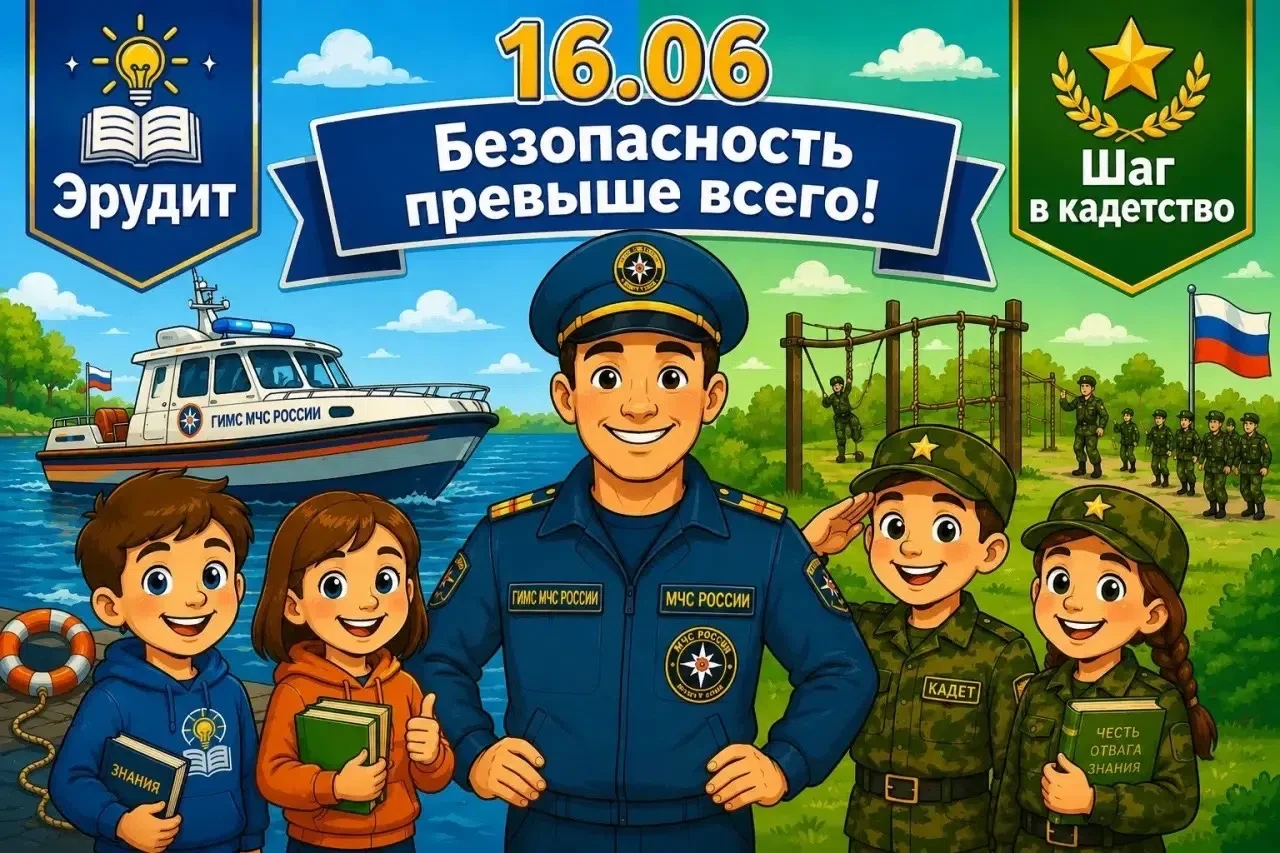 🗓 16 июня отряды лагеря «Шаг в кадетство» и «Эрудит» побывали на познавательной экскур...