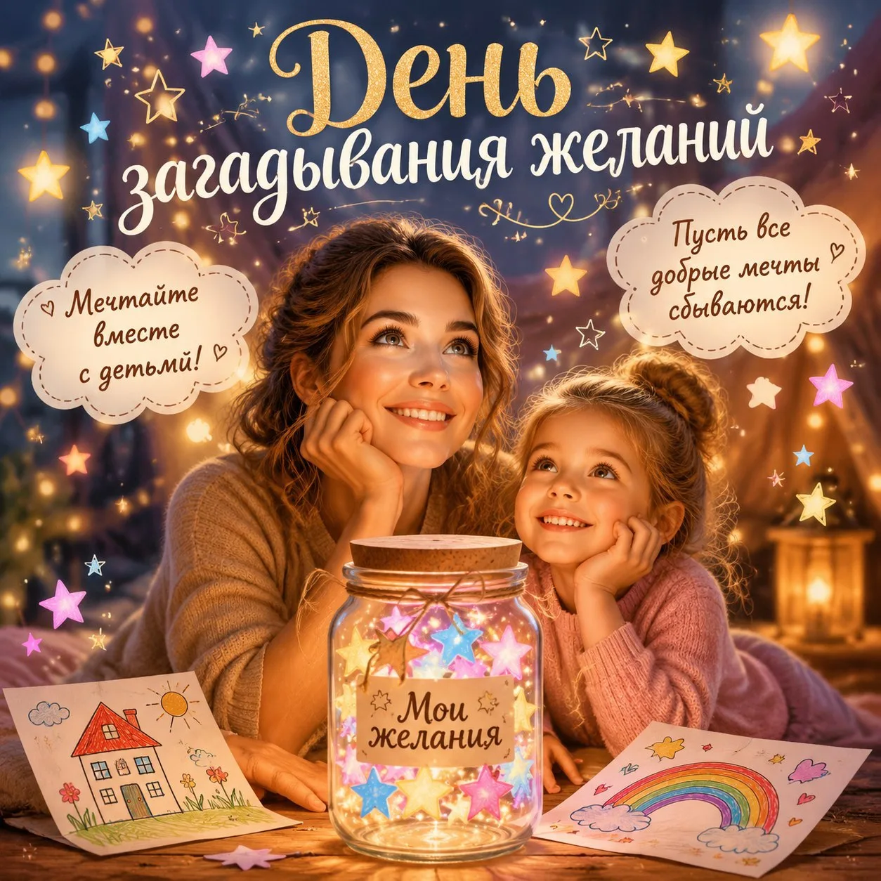 🌟28 июля отмечается удивительный и добрый праздник — День загадывания желаний. Это прекрасный повод