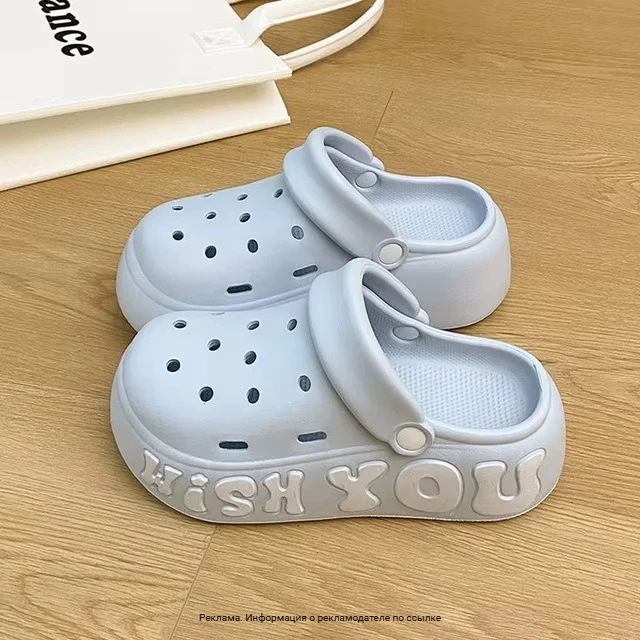 шлепанцы Hello Kitty в стиле кроксов