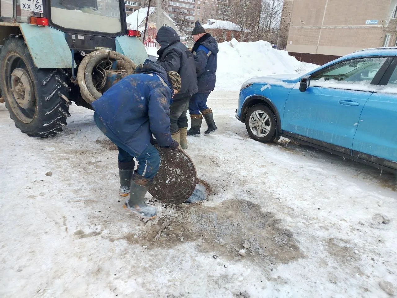 Специалисты Мособлводоканала выполнили более 80 мероприятий на колодцах  📍Для Московской области, ха