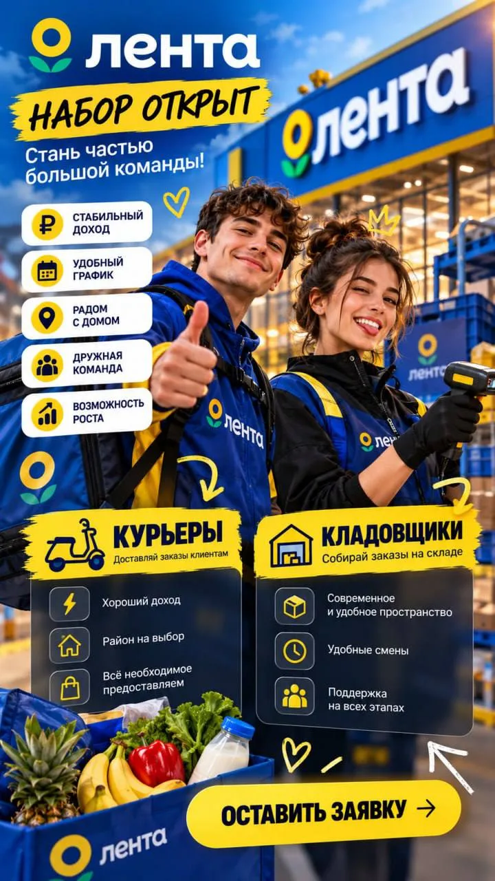 ❗️ИЩЕМ курьеров и сборщиков❗️