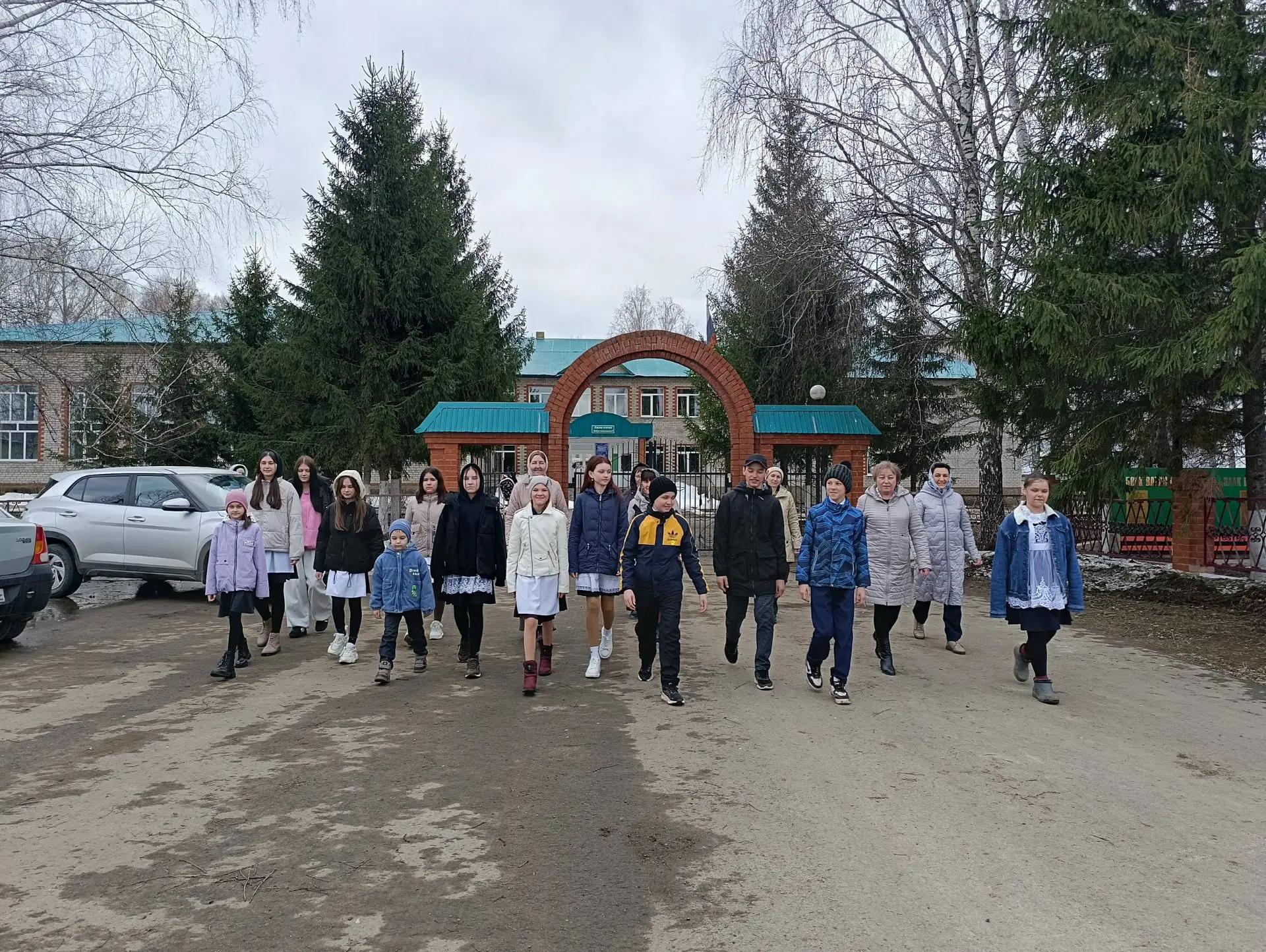 В рамках Всероссийской акции «Укрепляй здоровье», учащиеся, активисты Движения Первых, Орлята России