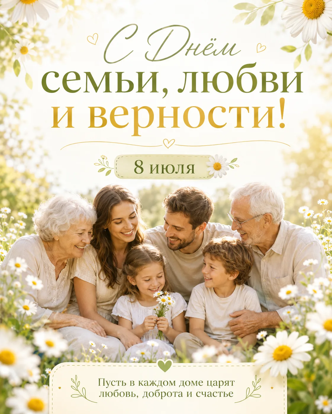 ❤️ С Днём семьи, любви и верности! ❤️