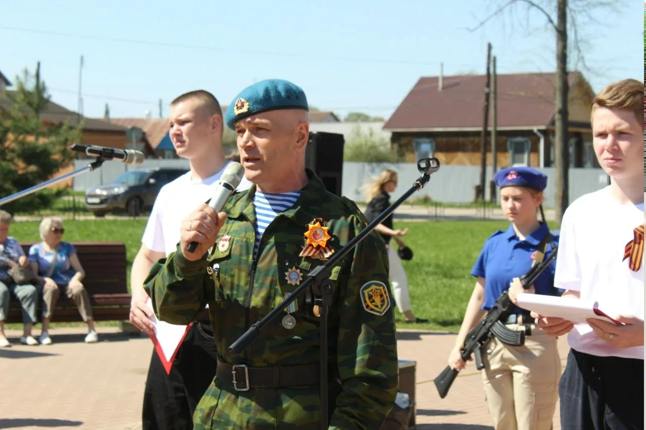 ⏰7 мая в Сквере памяти Погибших комсомольцев прошёл традиционный торжественный митинг. ...
