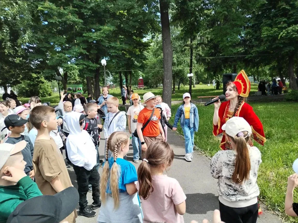 🌻Радостно, звонко, тепло и красочно прошли развлекательные мероприятия ко Дню защиты д...