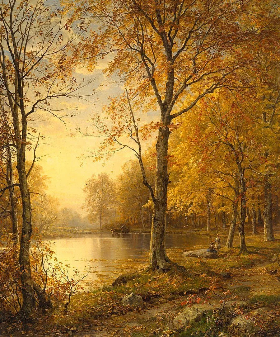 «Бабье лето», 1875.