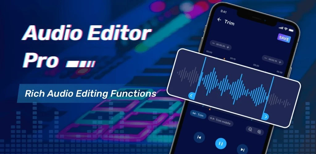 Audio Editor Pro - отличное приложение для редактирования музыки, которое помогает вам ...